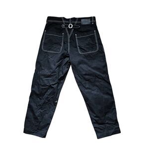 diesel buckle baggy cargo jeans